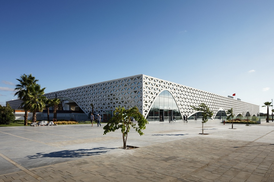 high speed train station kenitra by silvio dascia architecture omar kobbite architects