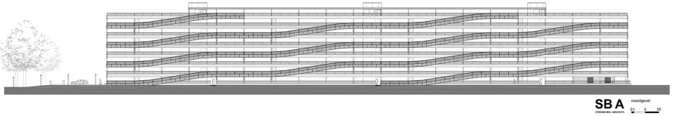 parking building imec kul leuven by stephane beel architects