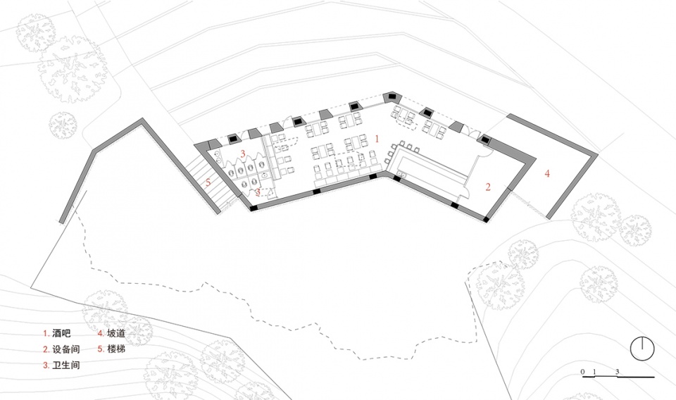 stone nest amphitheatre in weihai china by he wei studio