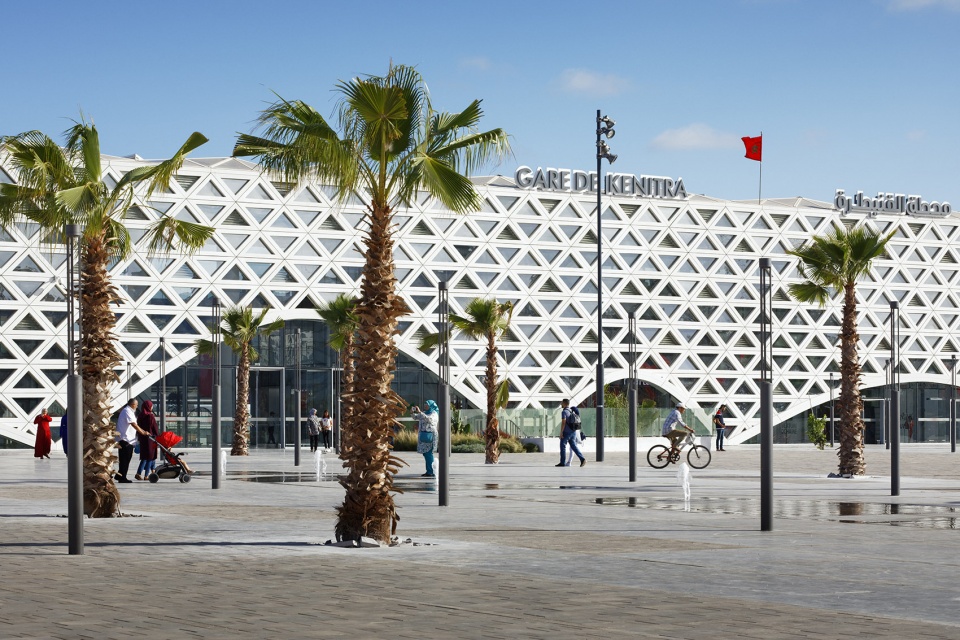 high speed train station kenitra by silvio dascia architecture omar kobbite architects
