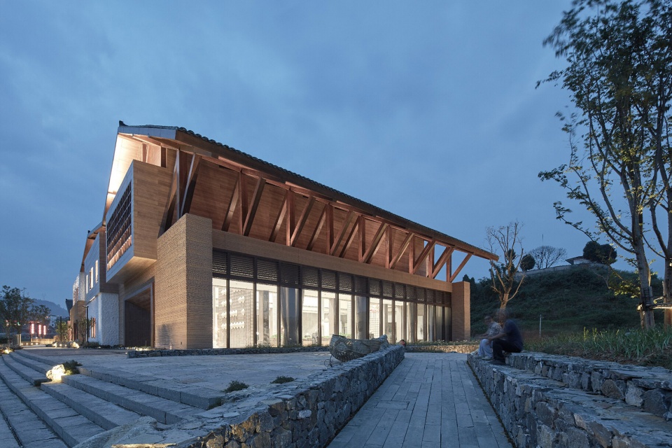 guancang village centre china by urban architecture