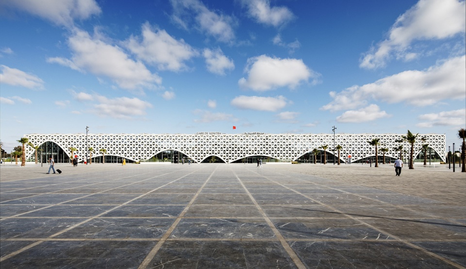 high speed train station kenitra by silvio dascia architecture omar kobbite architects