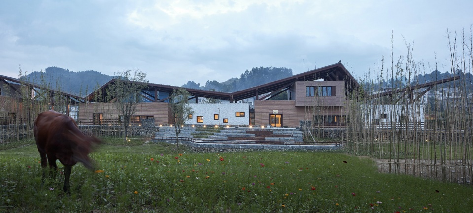 guancang village centre china by urban architecture