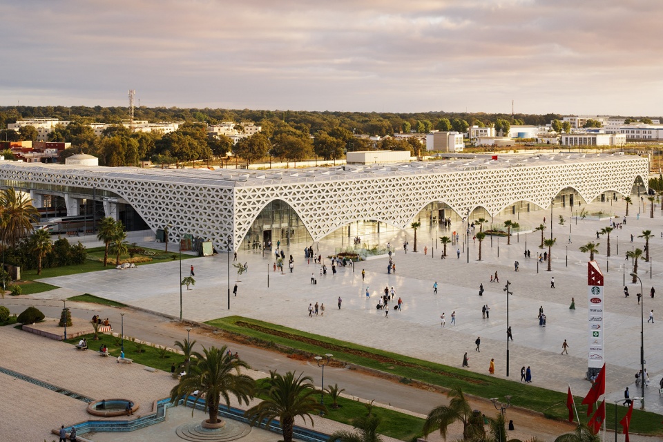 high speed train station kenitra by silvio dascia architecture omar kobbite architects