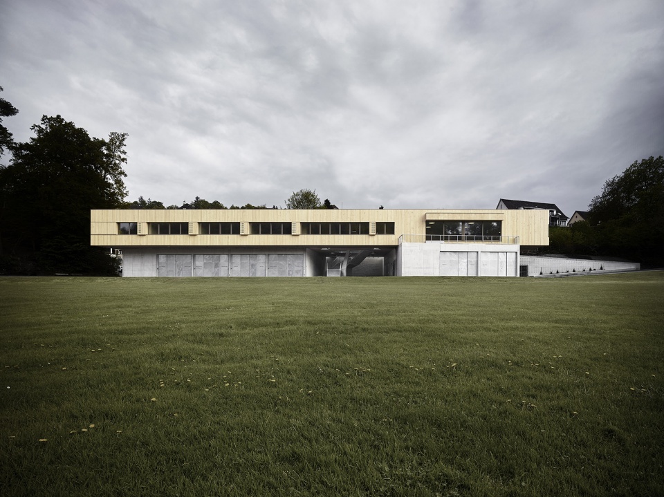 Rowing Center Lake Rotsee by AFGH Architects