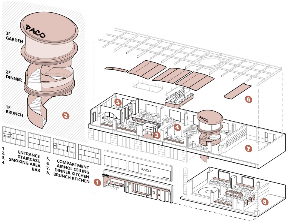 paco restaurant china by pures design