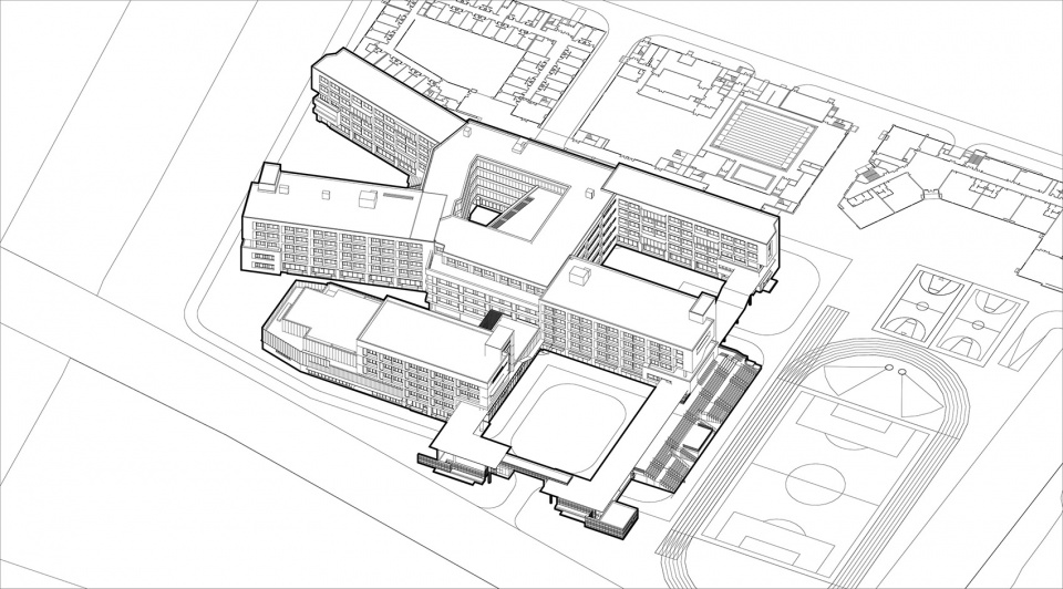 shanghai united international school qingpu campus china by tobe architects