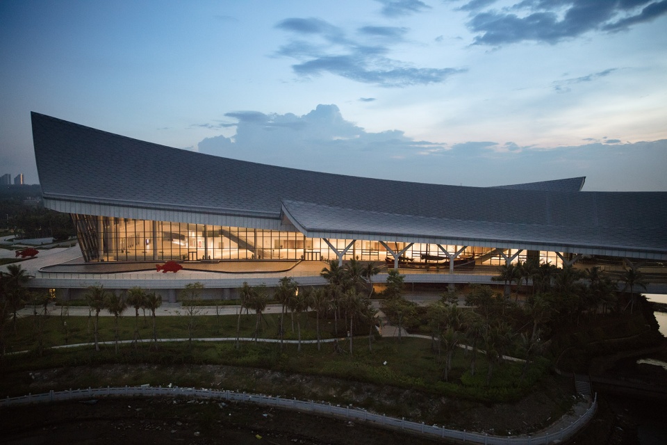 museum of the south china sea by architectural design research institute of scut