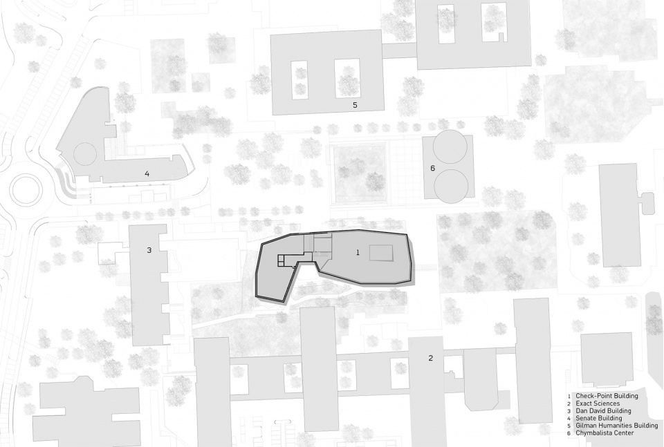 check point building by kimmel eshkolot architects