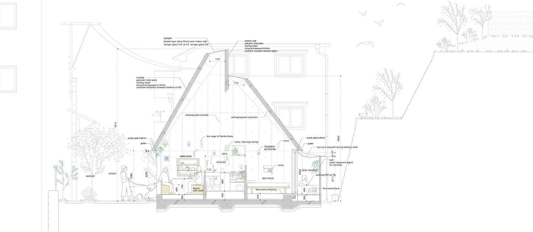 lovelove house by takeshi hosaka architects 1