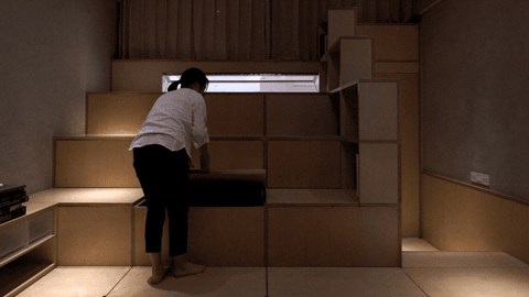 renovation design of a 40 square meter living space china by continuation studio