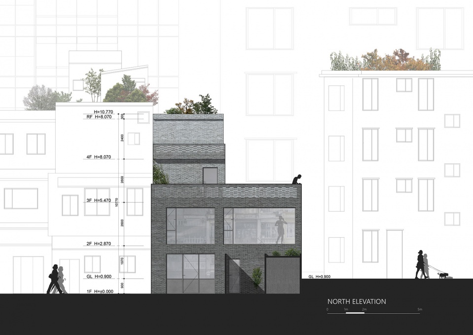 hotel farnear xinyuqingli st china by kooo architects