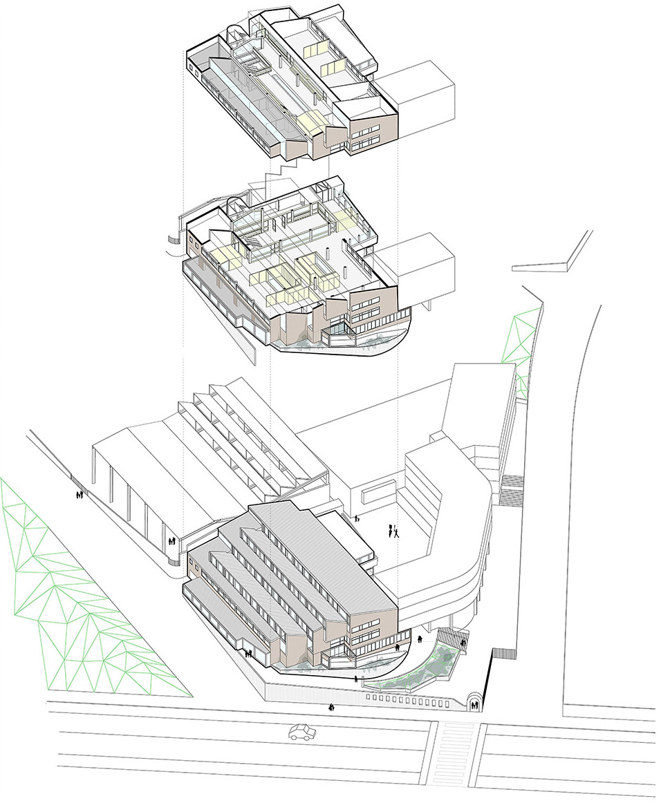 rehabilitation and extension of the lkastola kurutziaga in durango by ele arkitektura jesus angel landia architect