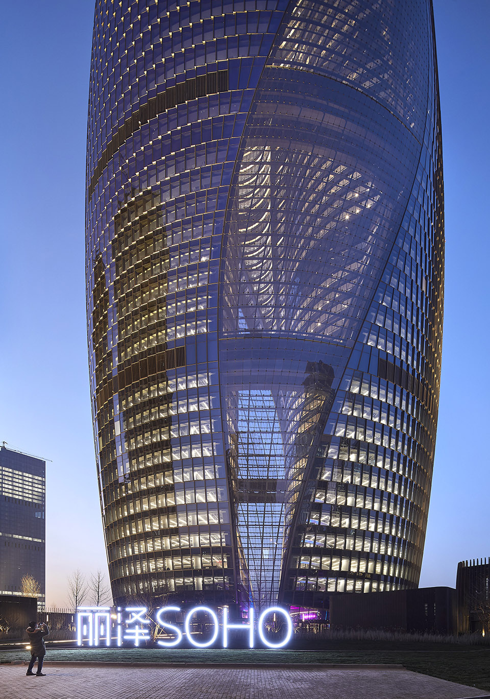 丽泽soho,北京 / zaha hadid architects