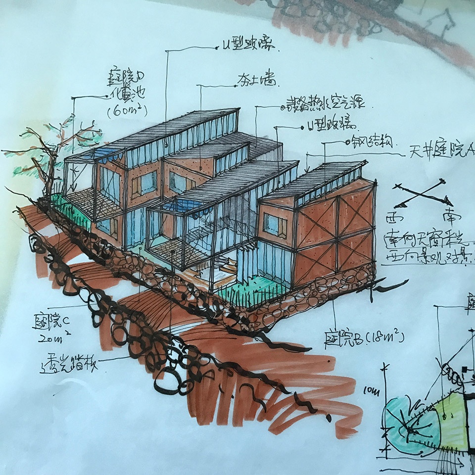 wangtao house china by march design office