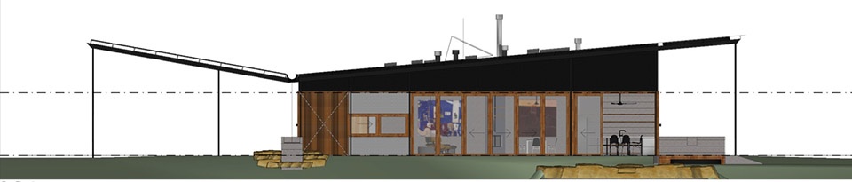 upside down akubra house by alexander symes architect