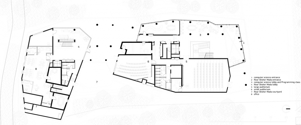 check point building by kimmel eshkolot architects
