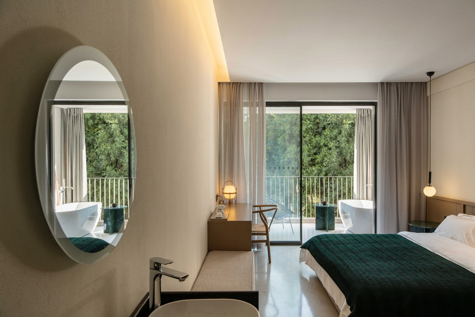 in between arts and humanities hotel by lew associates