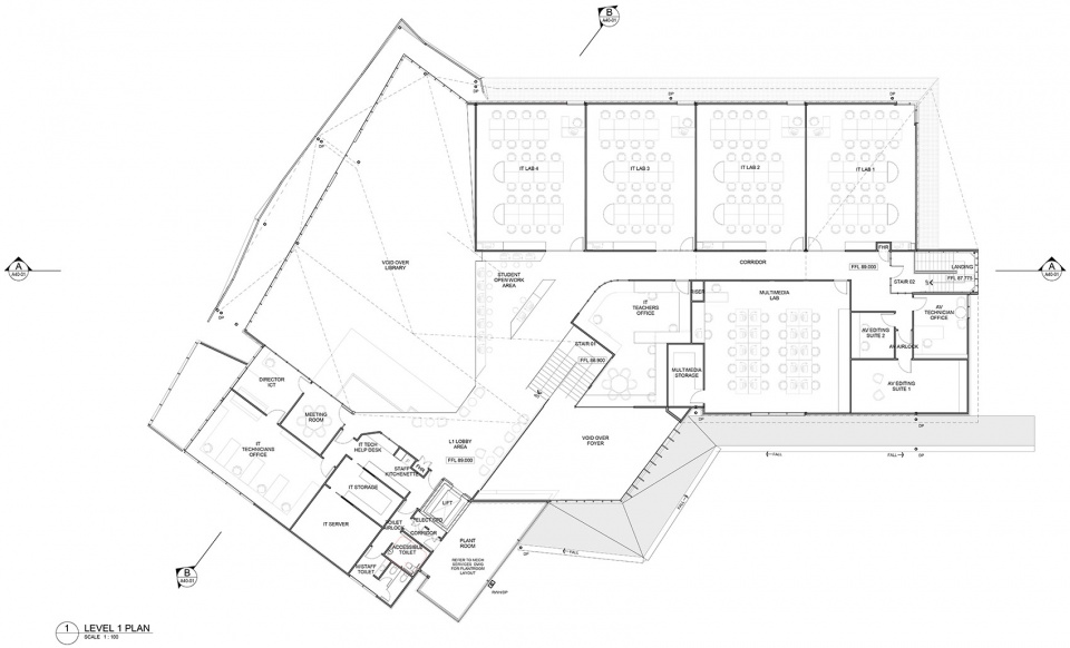 plc learning resource centre by cox architecture