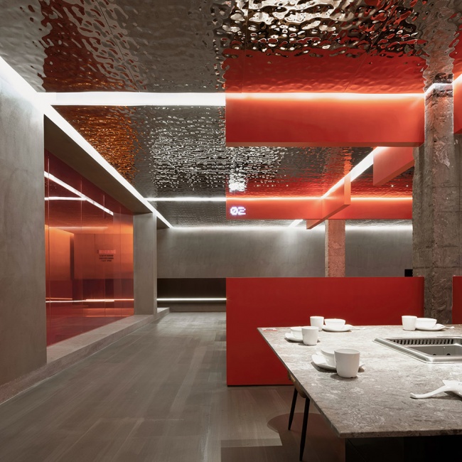 chongqing hotpot flagship store china by wusun space