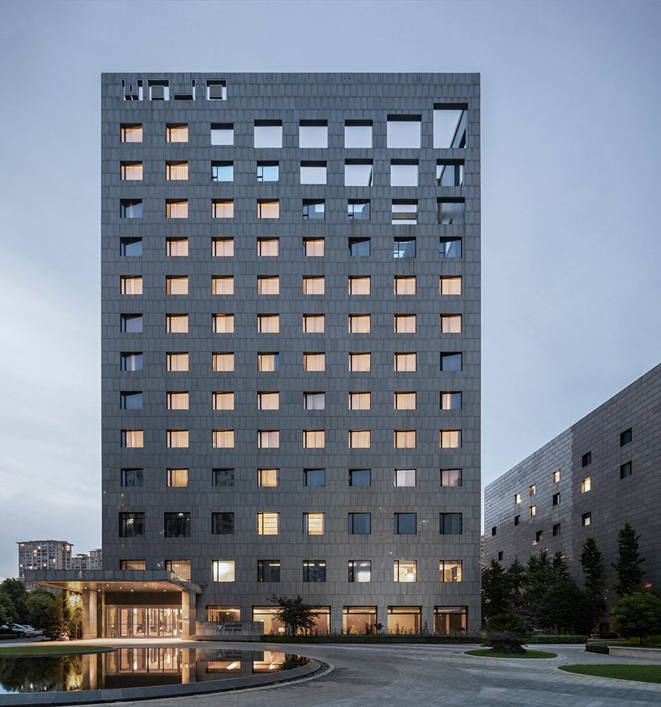 xinchang wojo hotel china by unit architect