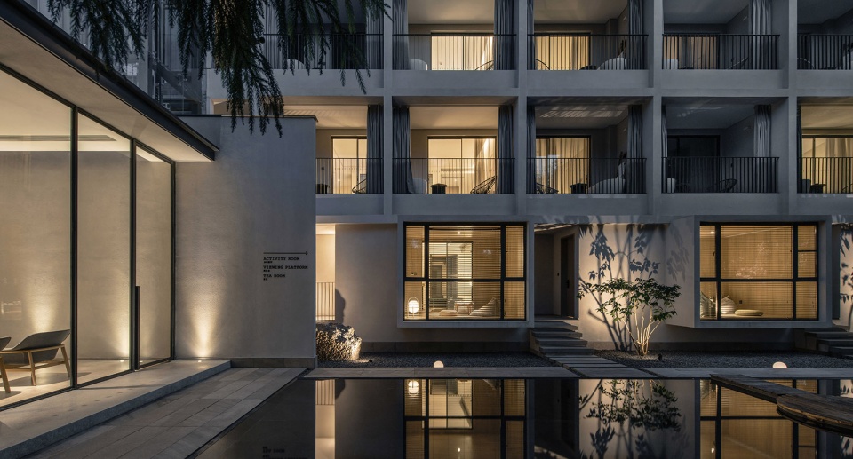 in between arts and humanities hotel by lew associates