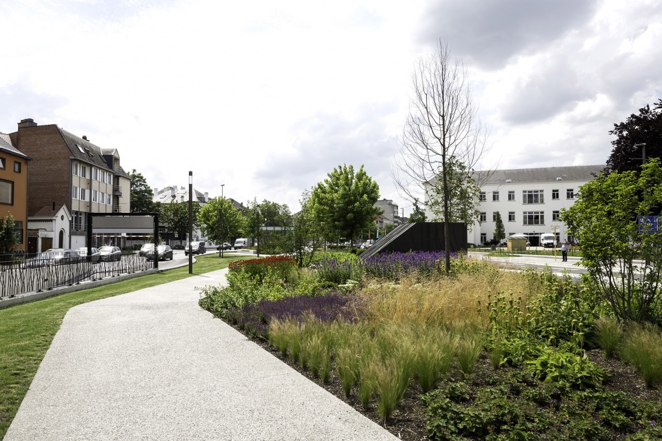 hendrik speecqvest park redevelopment by omgeving