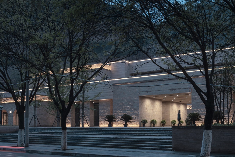 yanan baota mountain tourist centre china by architectural design research institute of tsinghua university co ltd