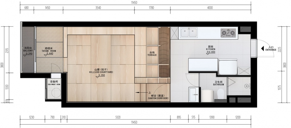 renovation design of a 40 square meter living space china by continuation studio
