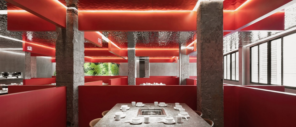 chongqing hotpot flagship store china by wusun space