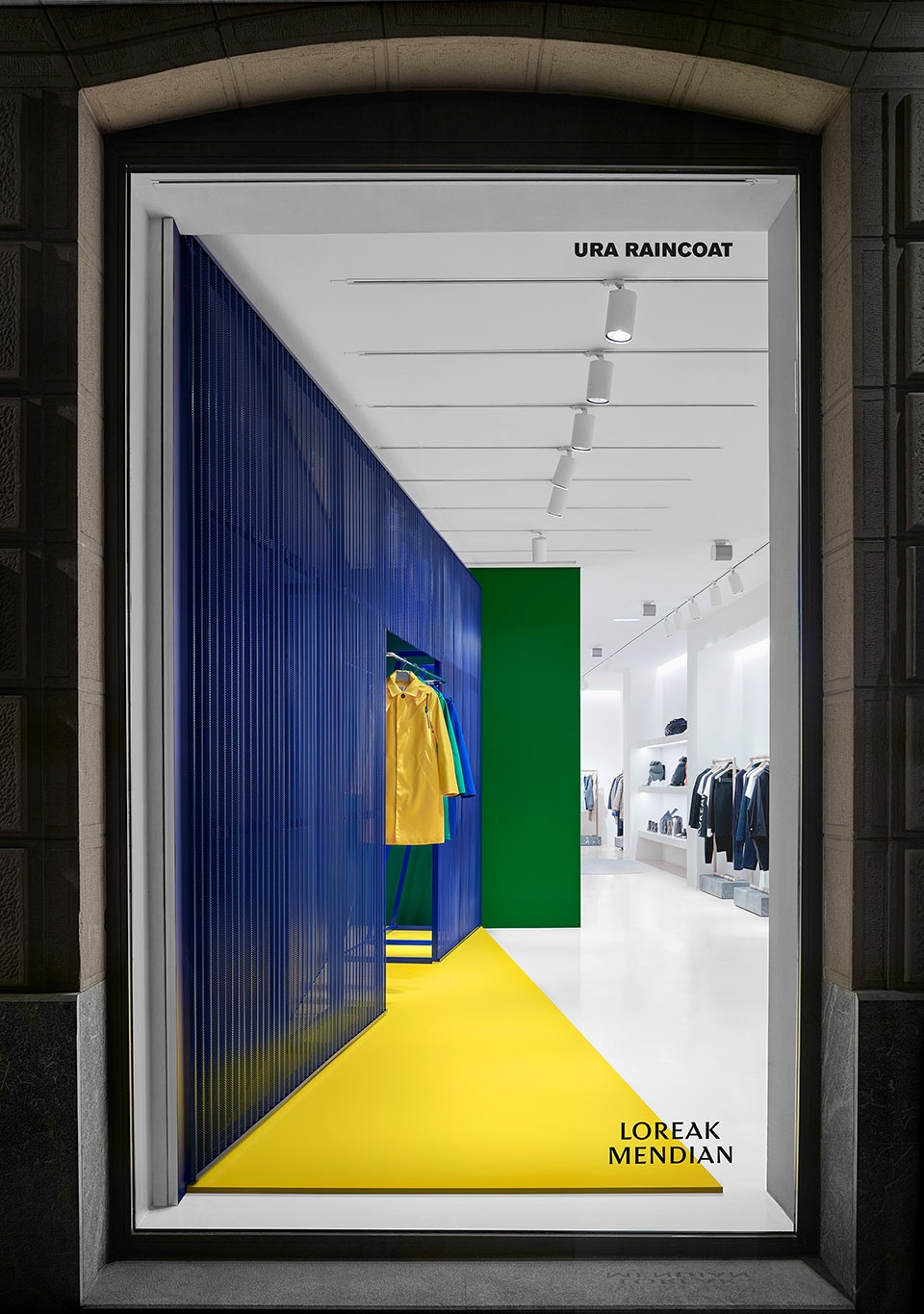 ura landscape window display by ja studio