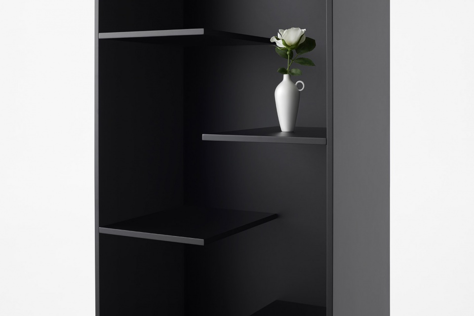 newly collection of shelving units step by nendo