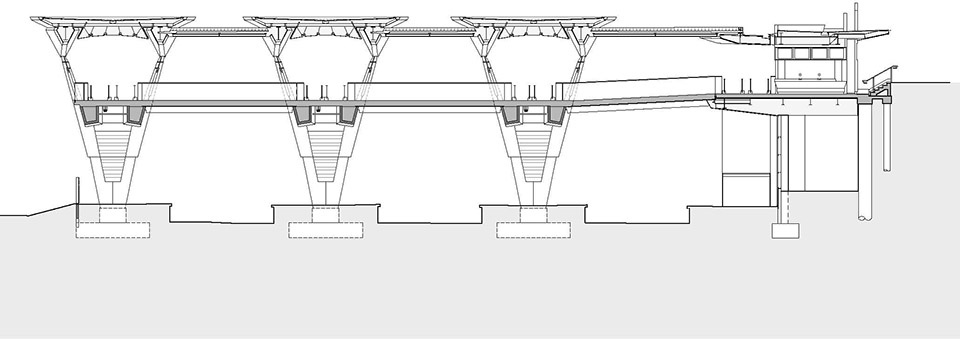 north melbourne railway station by cox architecture