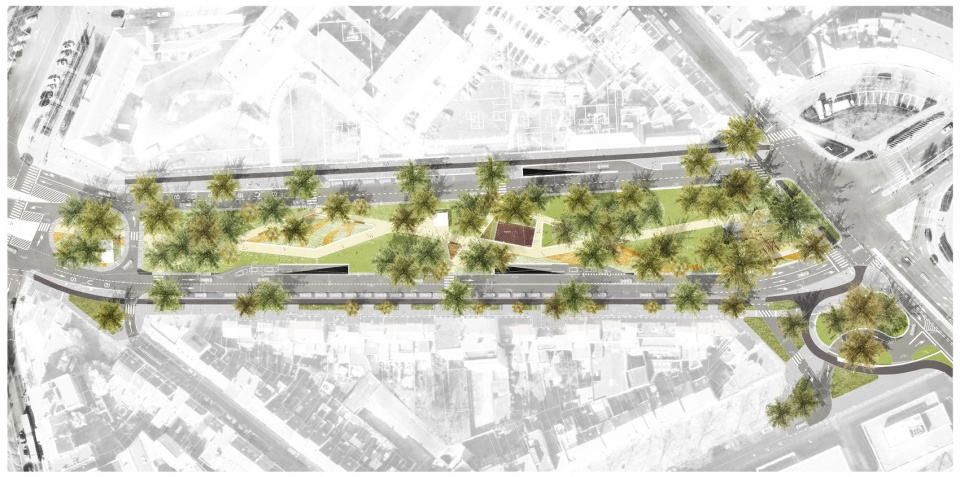 hendrik speecqvest park redevelopment by omgeving