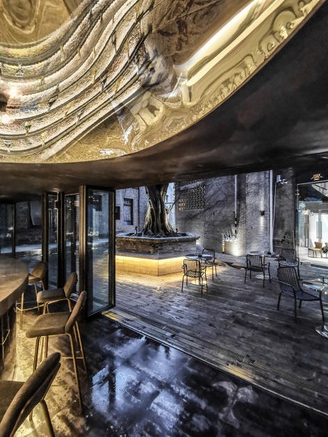jixuting bar china by qing studio