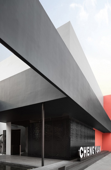 chengyuan garment office building china by lucien organization masanori designs