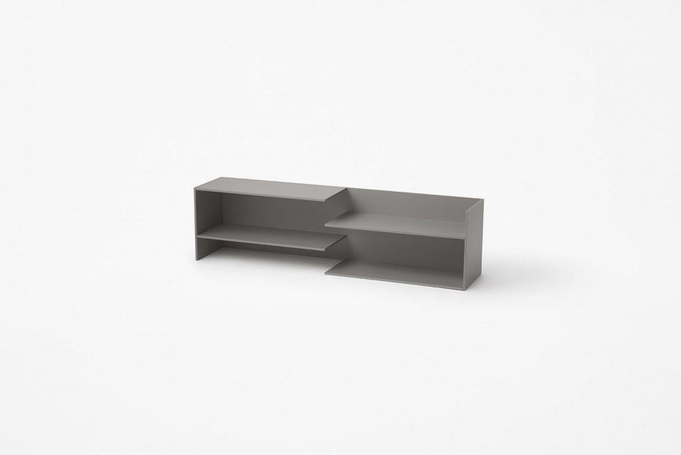 newly collection of shelving units step by nendo