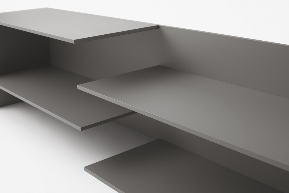 newly collection of shelving units step by nendo