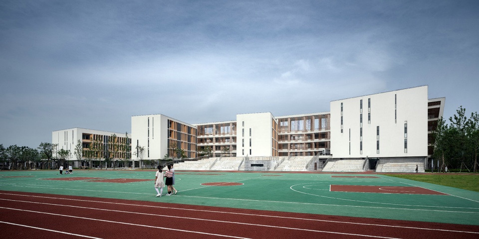 ningbo vanke panhuo experimental middle school china by urban architecture