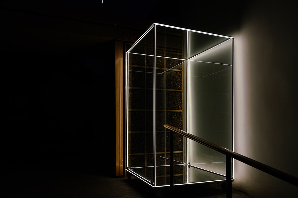transparent hutong installation china by daga architects