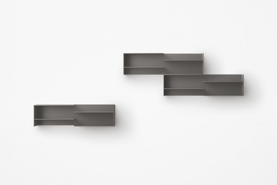 newly collection of shelving units step by nendo