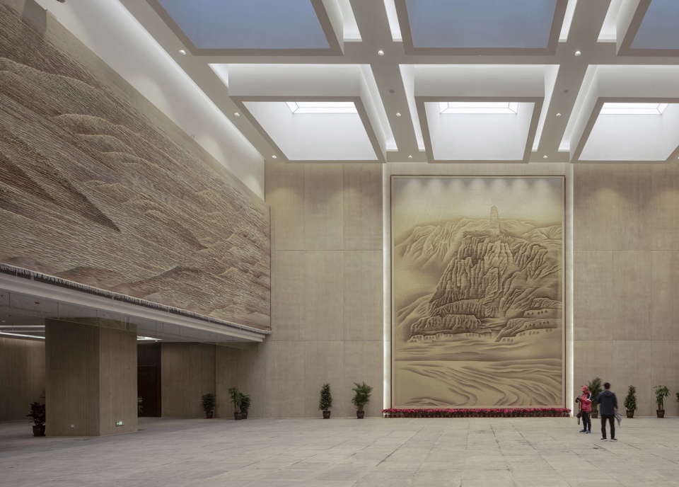 yanan baota mountain tourist centre china by architectural design research institute of tsinghua university co ltd