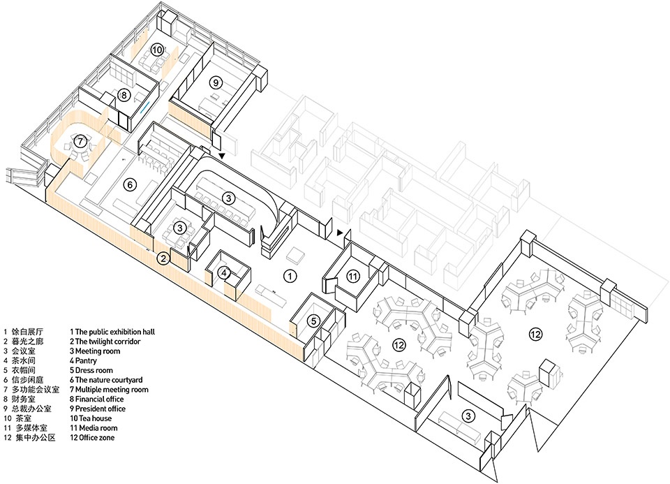 Axonometric drawing