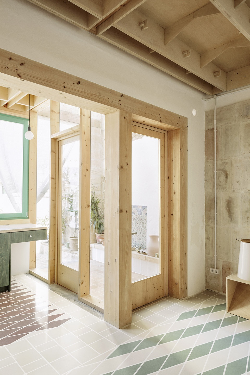 plywood house by feina studio