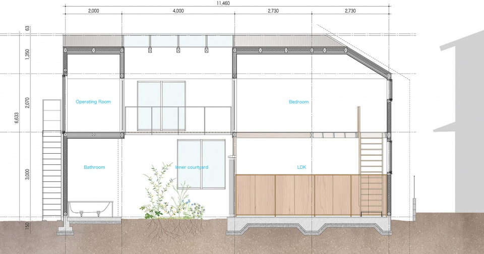 house in tsukimiyama by tato architects