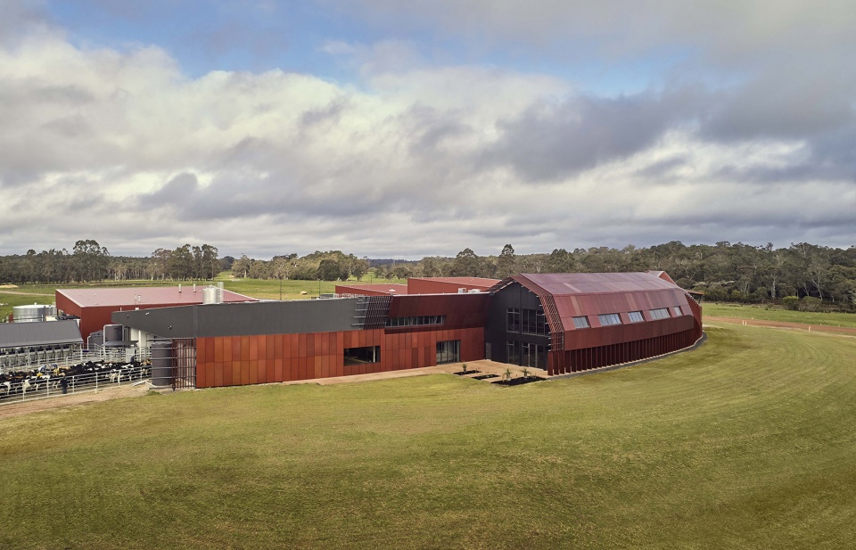 bannister downs dairy creamery by bosske architecture