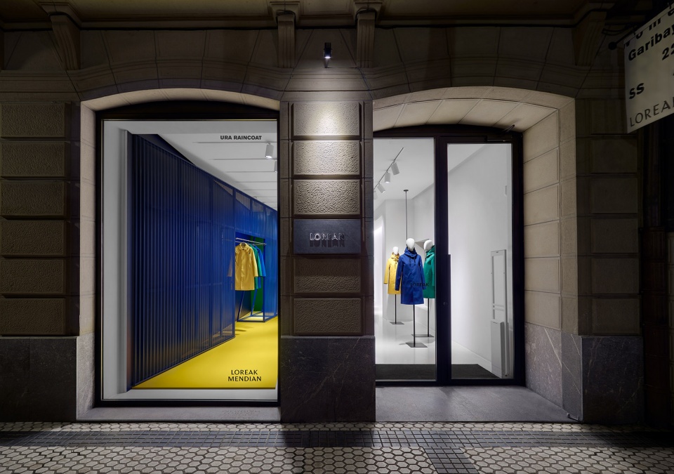 ura landscape window display by ja studio