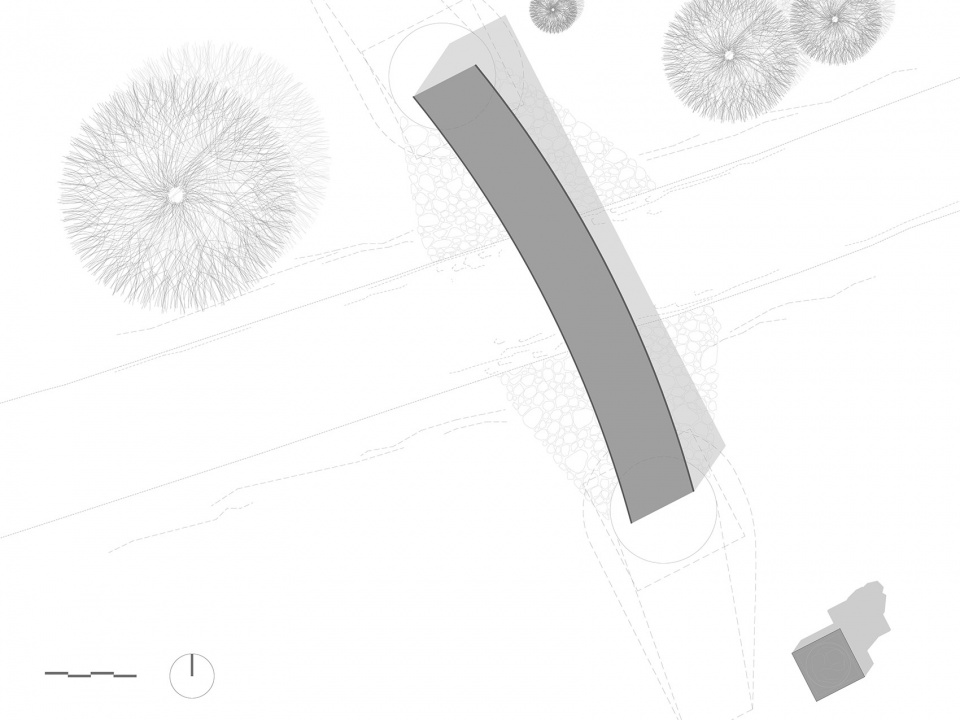 Bridge over the Dřetovice stream by Aoc architects and Klokner Institute