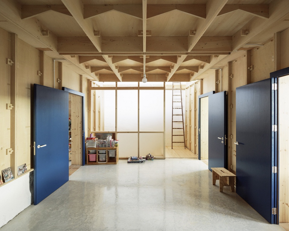 plywood house by feina studio