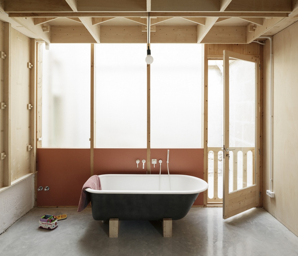 plywood house by feina studio